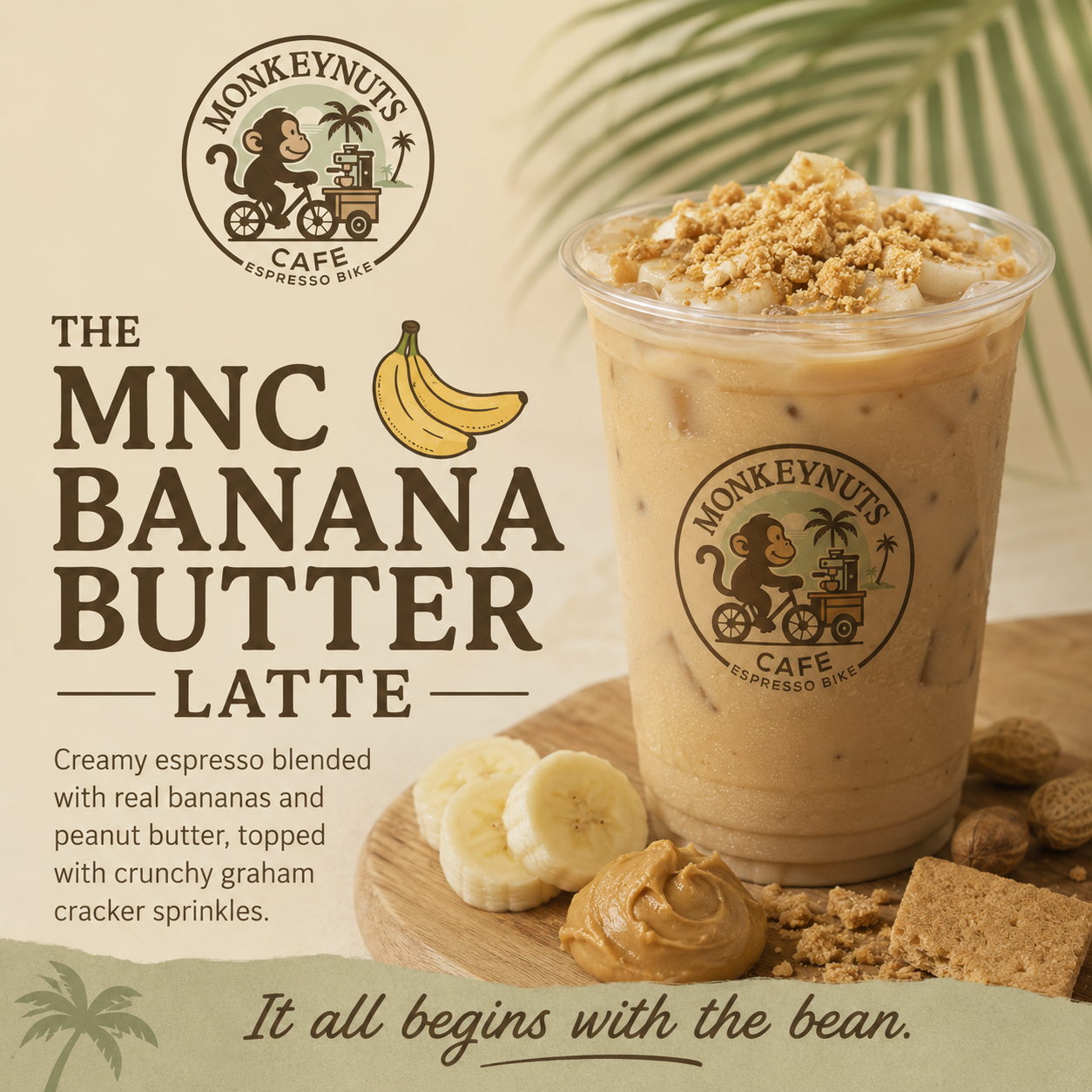 MNC Banana Butter Latte